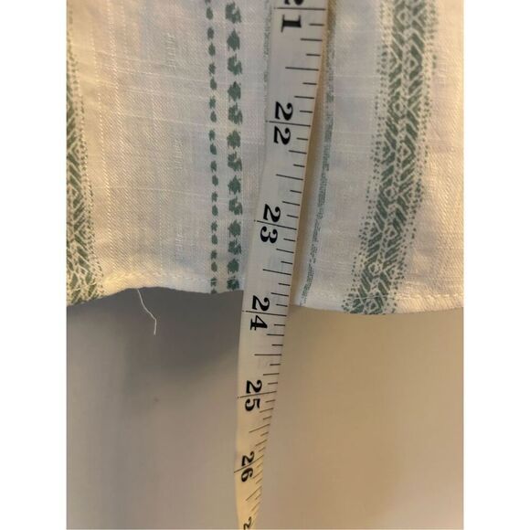 NEW Flag & Anthem Regan Flutter Sleeve Tiered Blouse sz L Boho peplum Cottagecor - Picture 10 of 10